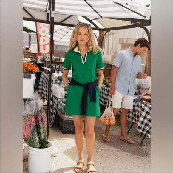 NWT Tuckernuck Green Hutton Polo Dress Size XL - Picture 2 of 10